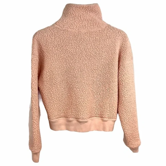 CHAMPION C9 Fuzzy Peach Fleece 1/4 Zip Top SZ-XS - Picture 9 of 9